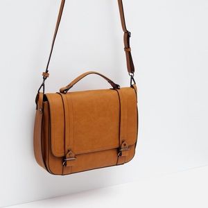 Zara City Messenger Convertible Backpack Satchel